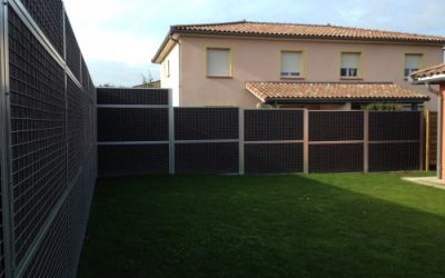 Installation clôture type « ORIGIN » à Blagnac (31)