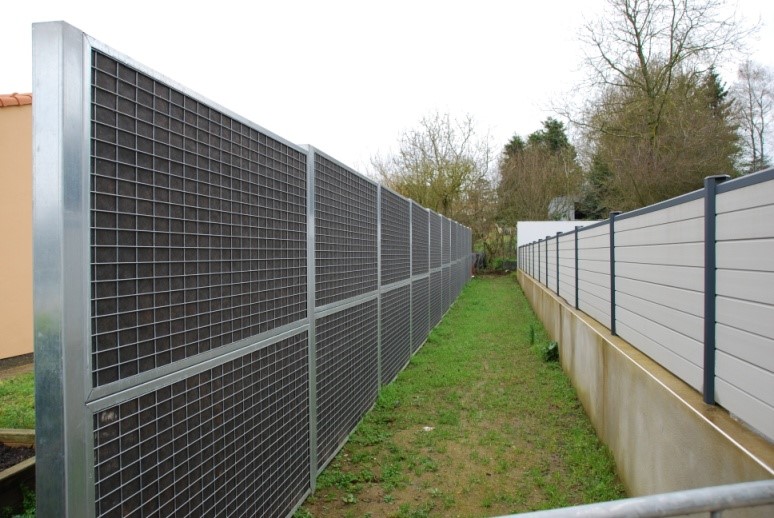 Mur et clôture anti-bruit se protéger des nuisances sonores